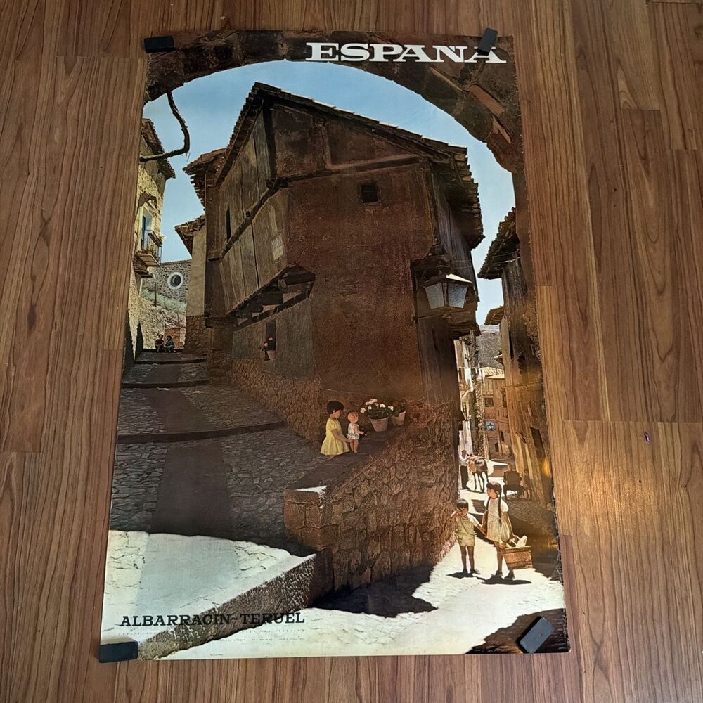 Travel Poster, Espana - Albarragin Teruel, Poster